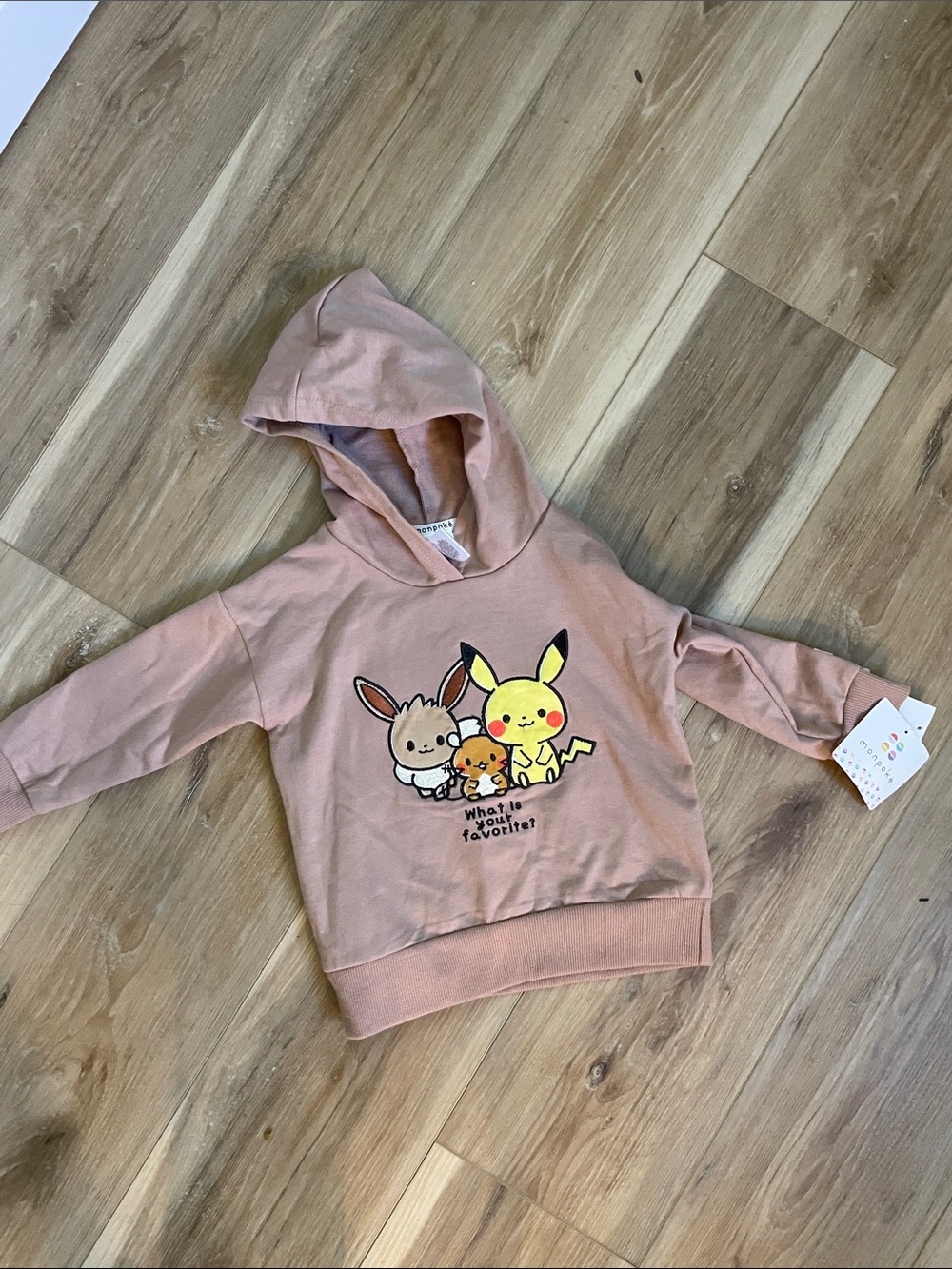 Kids monpoké Pokemon Hoodie Sweatshirt - Pikachu & Friends